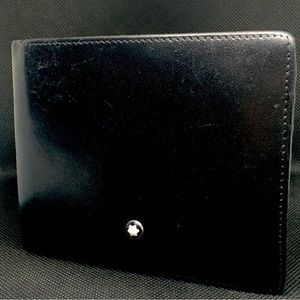 MONTBLANC Meisterstuck 14CC Black Leather Men's